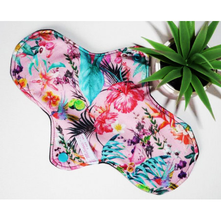 Serviette hygiénique lavable JUNGLE (L)