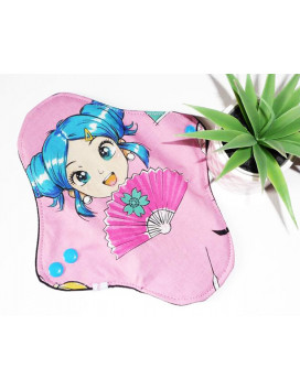 Serviette hygiénique lavable MANGA (S)