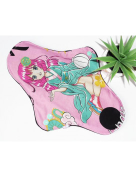 Serviette hygiénique lavable MANGA (XL / NUIT)