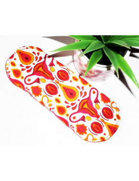 Protège-slip lavable UTERUS RETRO (17 cm)