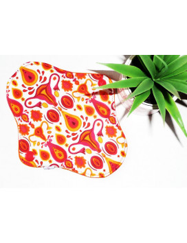 RETRO UTERUS washable panty liner (17 cm)