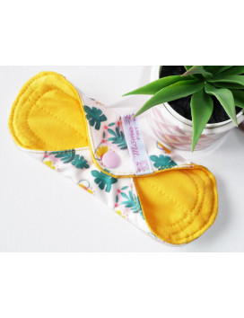 Protège-slip lavable UTERUS FLORAL (17 cm)