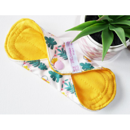 Protège-slip lavable UTERUS FLORAL (17 cm)