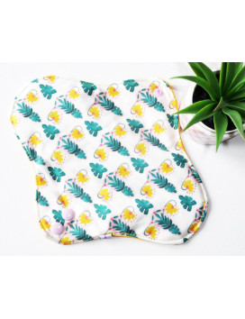 Serviette hygiénique lavable UTERUS FLORAL (M)