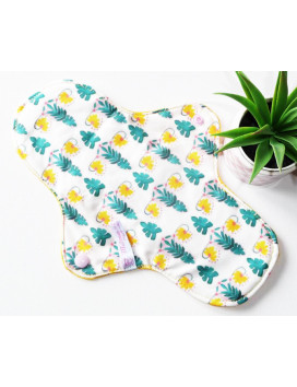 Washable sanitary napkin FLORAL UTERUS (L)