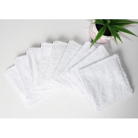 Grandes lingettes lavables (lot de 9) GARDEN