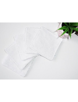 Grandes lingettes lavables (lot de 5) COCCINELLE ET ABEILLE