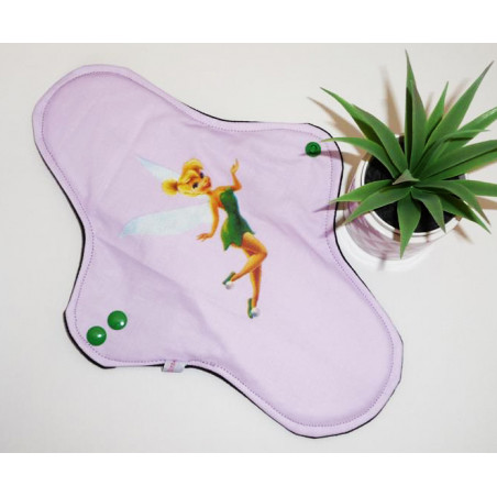 Wasbaar maandverband TINKERBELL (XL / NACHT)