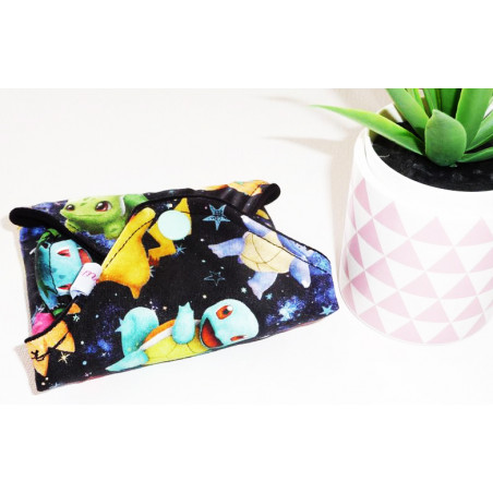 Serviette hygiénique lavable POKEMON (XL / NUIT)