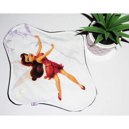 Serviette hygiénique lavable FAIRIES (M)