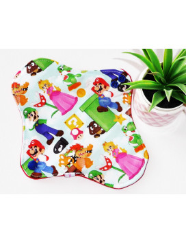 Serviette hygiénique lavable SUPER MARIO (S)