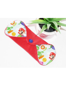 Protège-slip lavable SUPER MARIO (17 cm)