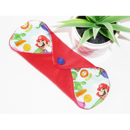 Protège-slip lavable SUPER MARIO (17 cm)