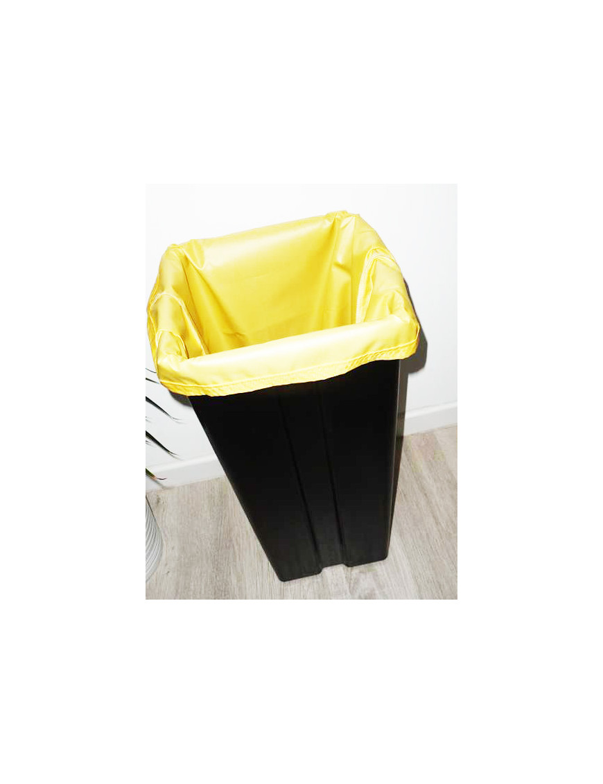 Sacs Poubelle 100L Jaune 63x90cmx18µm