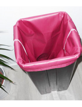 Sac poubelle lavable et réutilisable FRAISE (40 L)