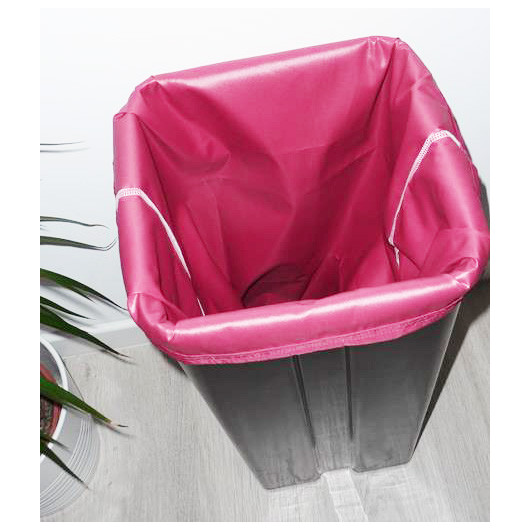 Sac poubelle lavable et réutilisable FRAISE (40 L)