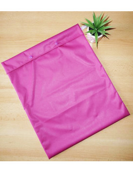 Washable and reusable freezer bag FUCHSIA (MEGA)