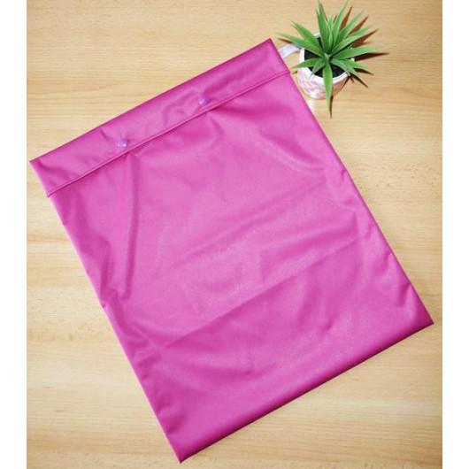 Washable and reusable freezer bag FUCHSIA (MEGA)