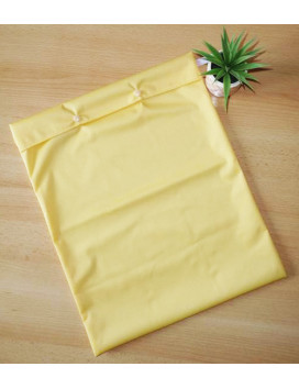 Sac congélation lavable et réutilisable JAUNE (MEGA)