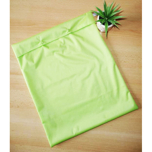 Washable and reusable freezer bag LIME (MEGA)