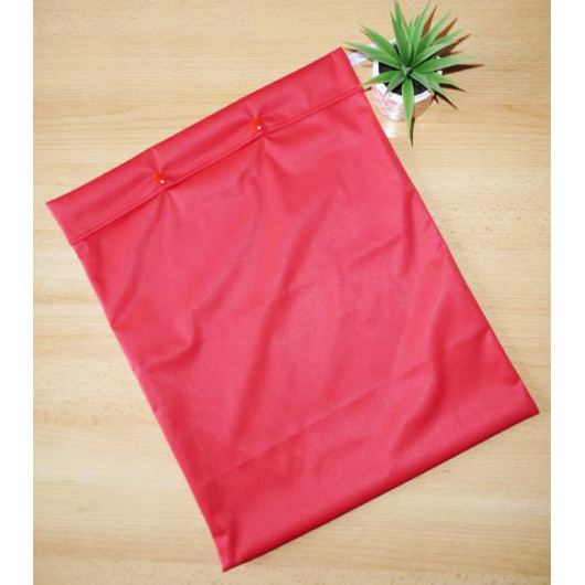 Washable and reusable freezer bag RED (MEGA)