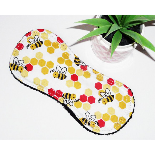 Washable panty liner without fastening BEE (19 cm)