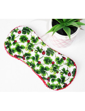 Washable panty liner without fastening LADYBUG (19 cm)