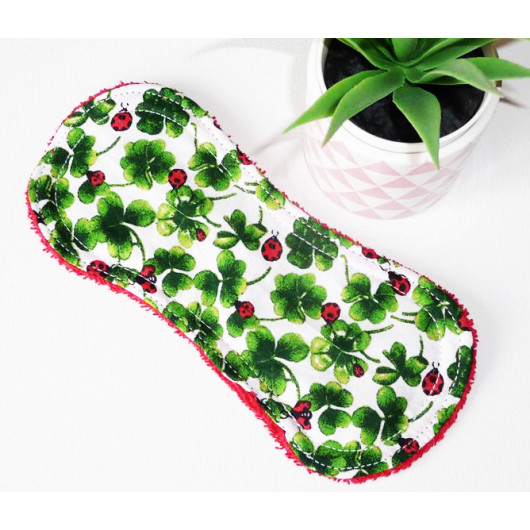 Washable panty liner without fastening LADYBUG (19 cm)