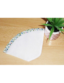 Washable and reusable coffee filter FLOWERS