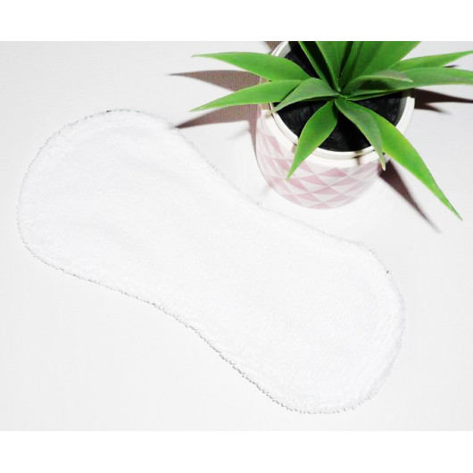 Protège-slip lavable sans ailettes EVENTAILS VERTS (19 cm)