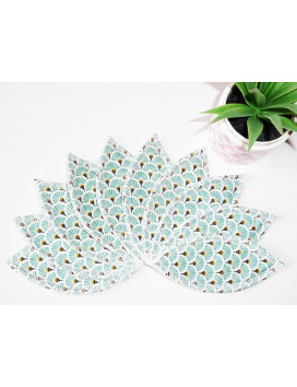 FANS waschbares Interlabial Pad (10er Set) Größe : L