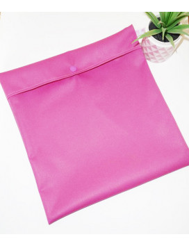 Wasbare en herbruikbare diepvrieszak fuchsia (MAXI)