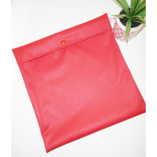 Washable and reusable freezer bag RED (MAXI)
