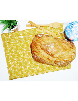 Washable and reusable freezer or storage bag for bread (MAXI +)