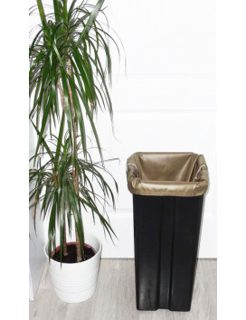 Wasbare en herbruikbare vuilniszak KHAKI (40L)
