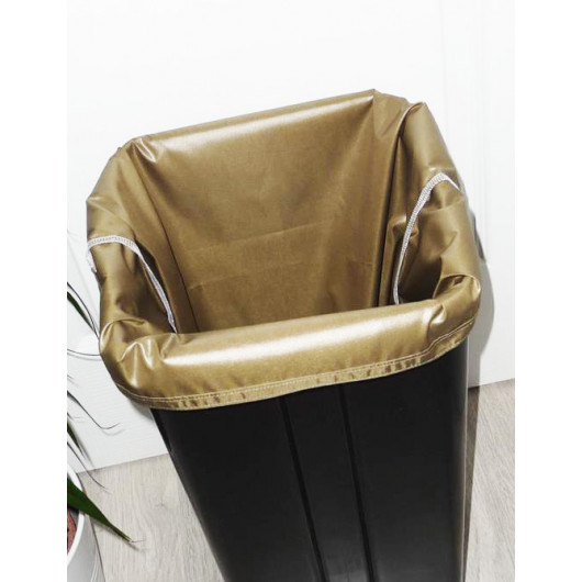 Sac poubelle lavable et réutilisable KAKI (40L)