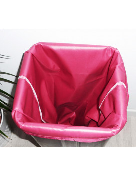 Sac poubelle lavable et réutilisable FUCHSIA (50L)