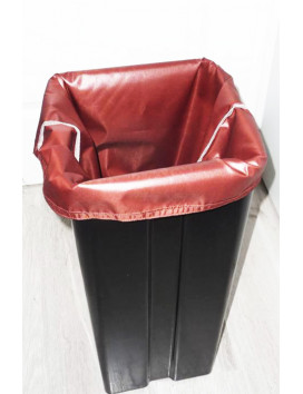 Sac poubelle lavable et réutilisable CHOCOLAT (50L)