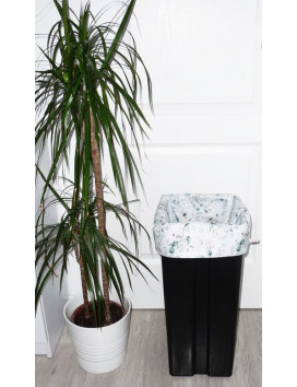 Wasbare en herbruikbare vuilniszak EUCALYPTUS (35L)