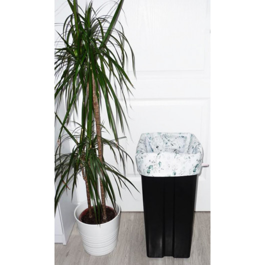 Wasbare en herbruikbare vuilniszak EUCALYPTUS (35L)