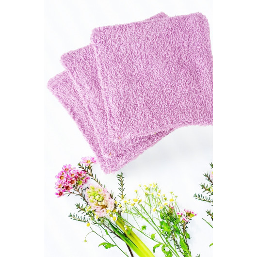 Grandes lingettes lavables LAVANDE (lot de 3)