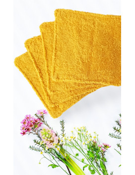 Grandes lingettes lavables PÂQUERETTE (lot de 4)