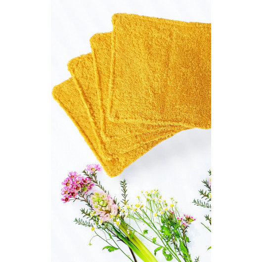 Grandes lingettes lavables PÂQUERETTE (lot de 4)