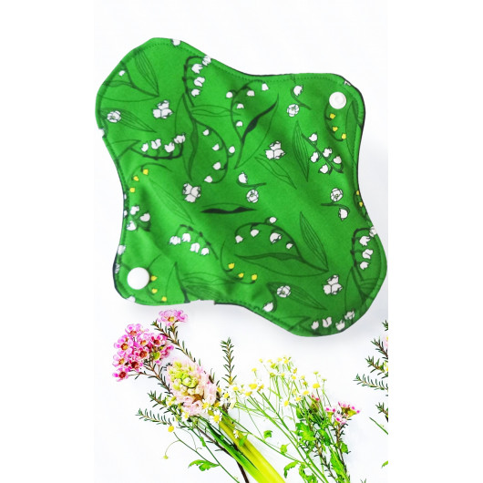 Serviette hygiénique lavable MUGUET (S)