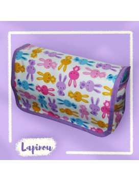 Sac à langer + matelas de change + lange doudou - LAPINOU