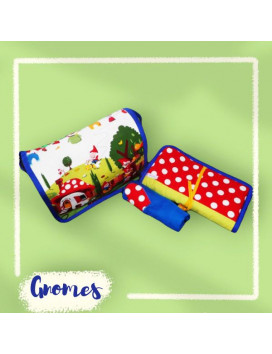 Changing bag + change mattress + baby blanket - LES GNOMES