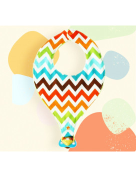 Latz tie Zitzen sponge - CHEVRON