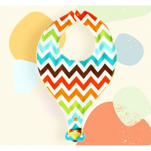 Latz tie Zitzen sponge - CHEVRON