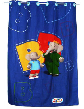 Cortina infantil BABAR & BADOU