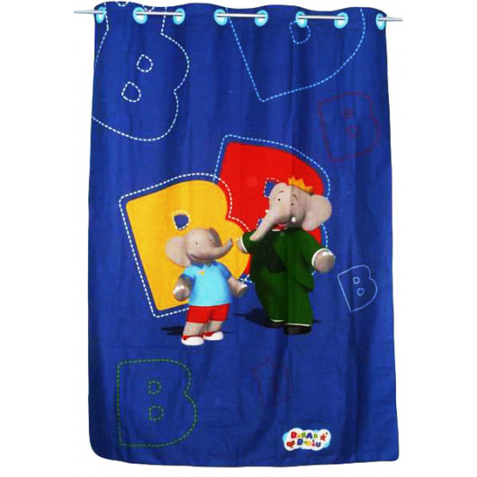 BABAR & BADOU children's curtain